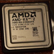 AMD K6-2/266AFR CPU 266MHz 2.2V 66MHz Super Socket7 x86 Processor 25 picture