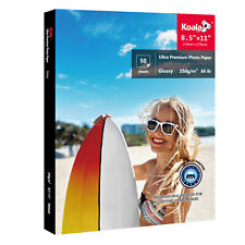 Koala Ultra Premium Photo Paper 8.5x11 Glossy 66 lb for Inkjet Printer Epson HP picture