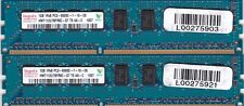 2GB 2x1GB PC3-8500E HYNIX Blue DDR3-1066 HMT112U7BFR8C-G7 T0 AA-C ECC Memory Kit picture