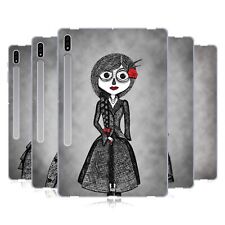 HEAD CASE DESIGNS GOTHIC DOLL SKETCHES SOFT GEL CASE FOR SAMSUNG TABLETS 1 picture
