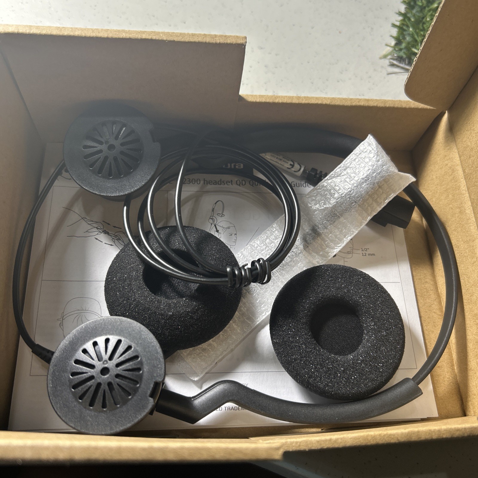 Genuine Jabra 2309-820-105  Jabra BIZ 2300 QD Duo - Headset