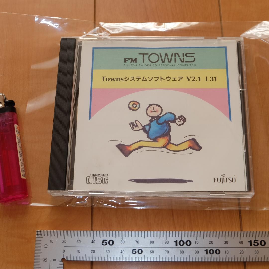 Towns System Software V2.1 L31 CD-ROM FM TOWNS Fujitsu OS Tested