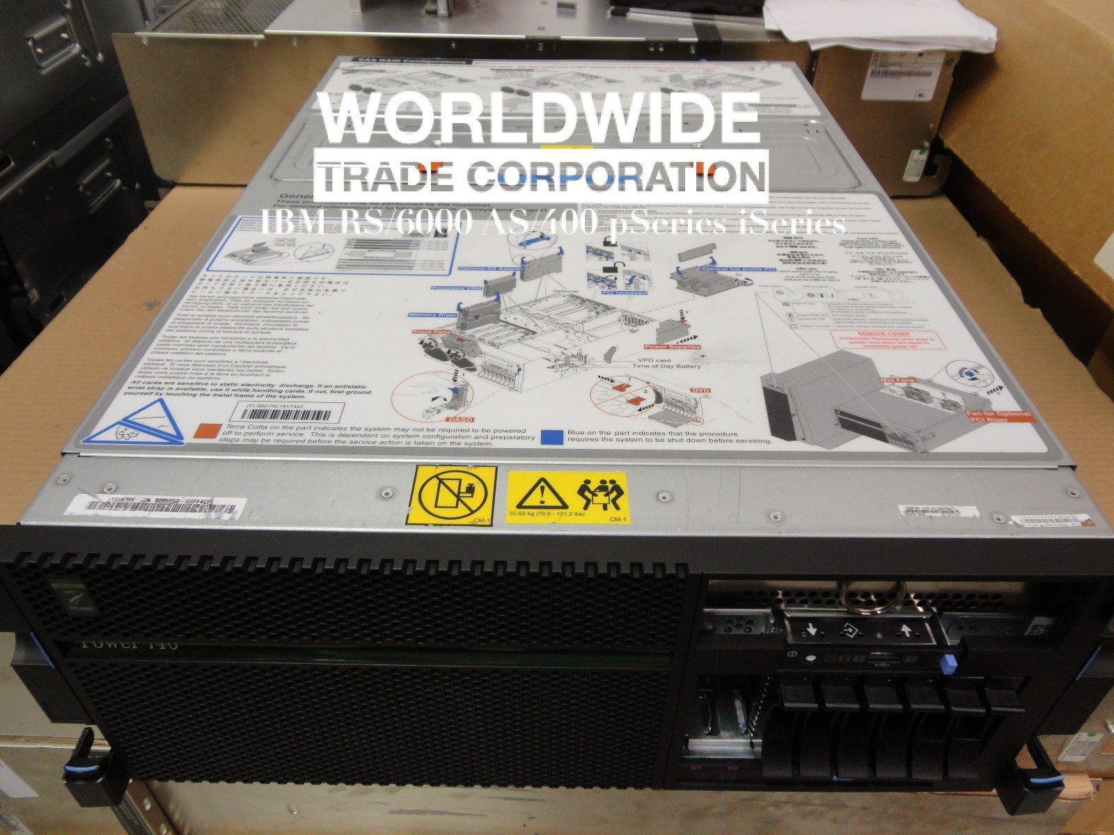 IBM 8205-E6B P740 3.3GHz  4 Core POWER7 will custom configure, 4 month warranty