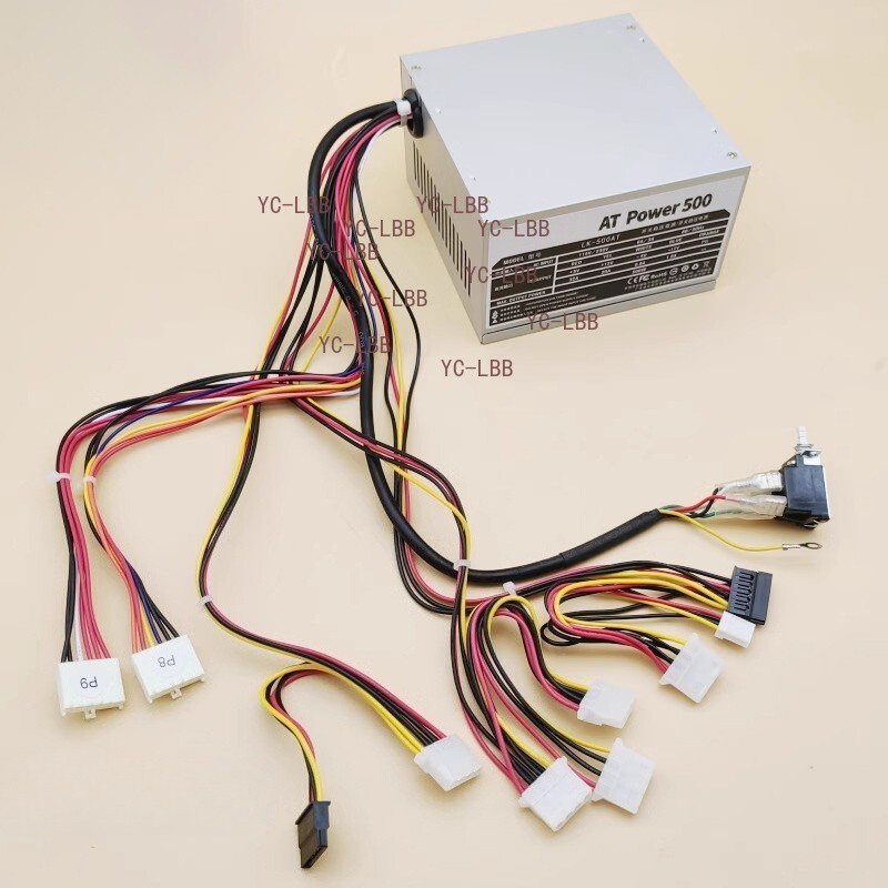 For AT P8 P9 500W PSU Old-style Industrial Computer Power Supply LK-500AT
