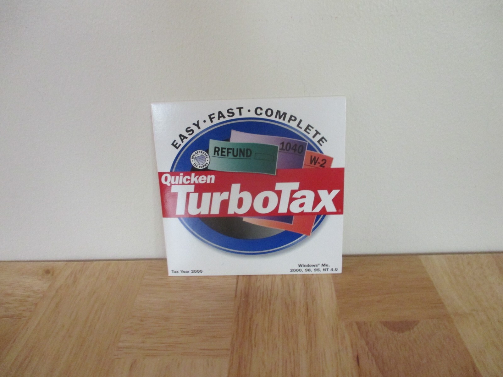 Quicken Turbo Tax CD - Tax Year 2000 - Easy - Fast  - Complete - Brand "NEW"