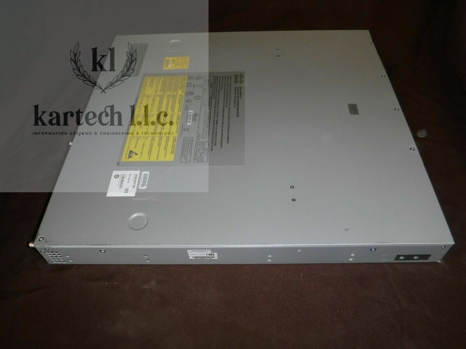 CISCO ASR1001X-K9  6-PORT x1 Gigabit SFP ROUTER, ASR1001-X DUAL-PWR-AC, 16GB RAM