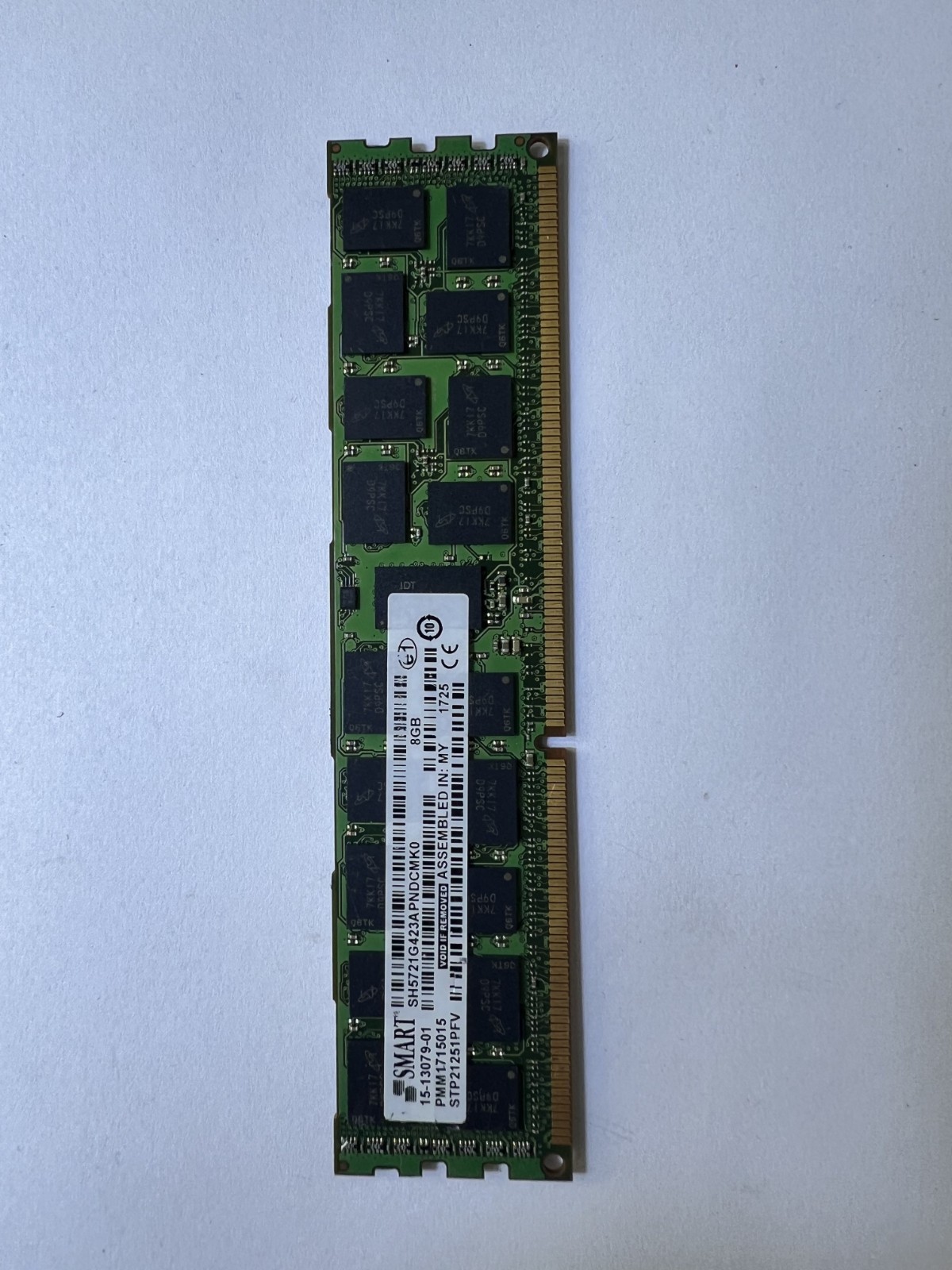 Cisco 15-13079-01 8GB PC3L-10600R RAM SMART Tech SH5721G423APNDCMK0 for N5K-5596