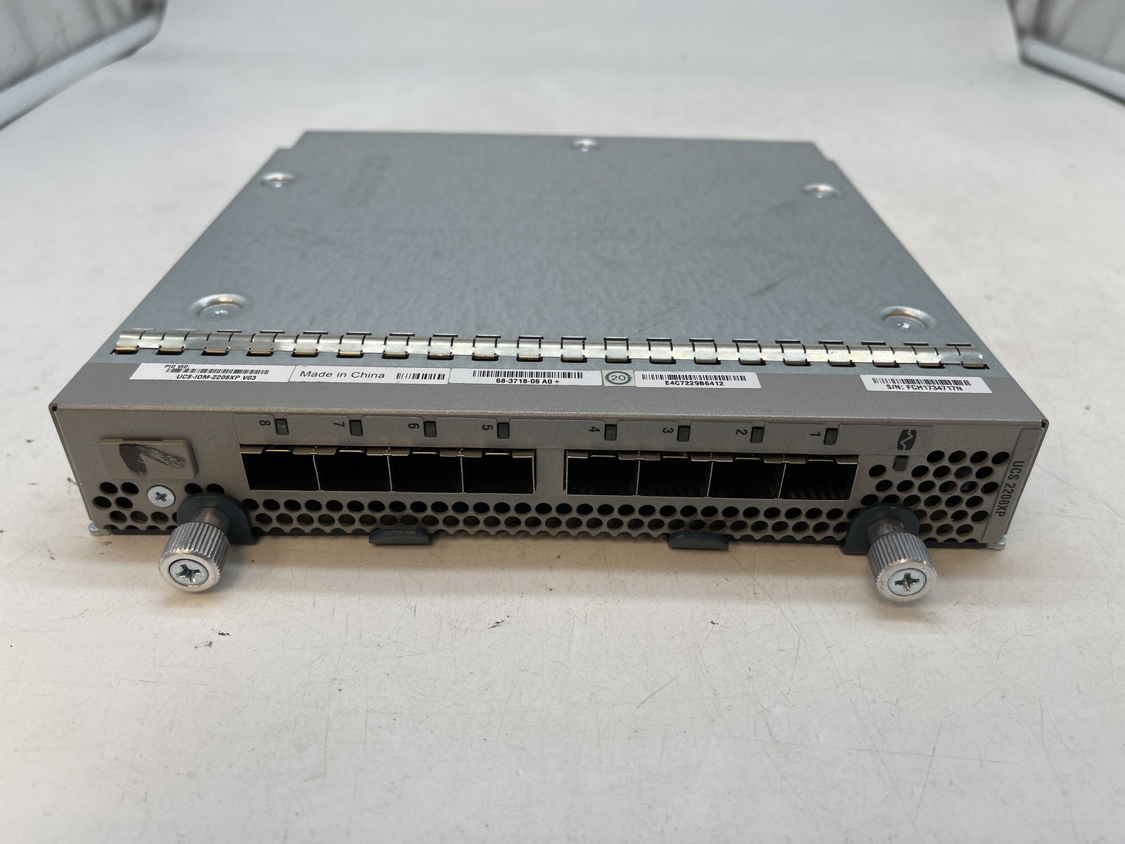 Cisco UCS-IOM-2208XP V03 8-Port 10GbE SFP+ Fabric Extender I/O Module Free S/H
