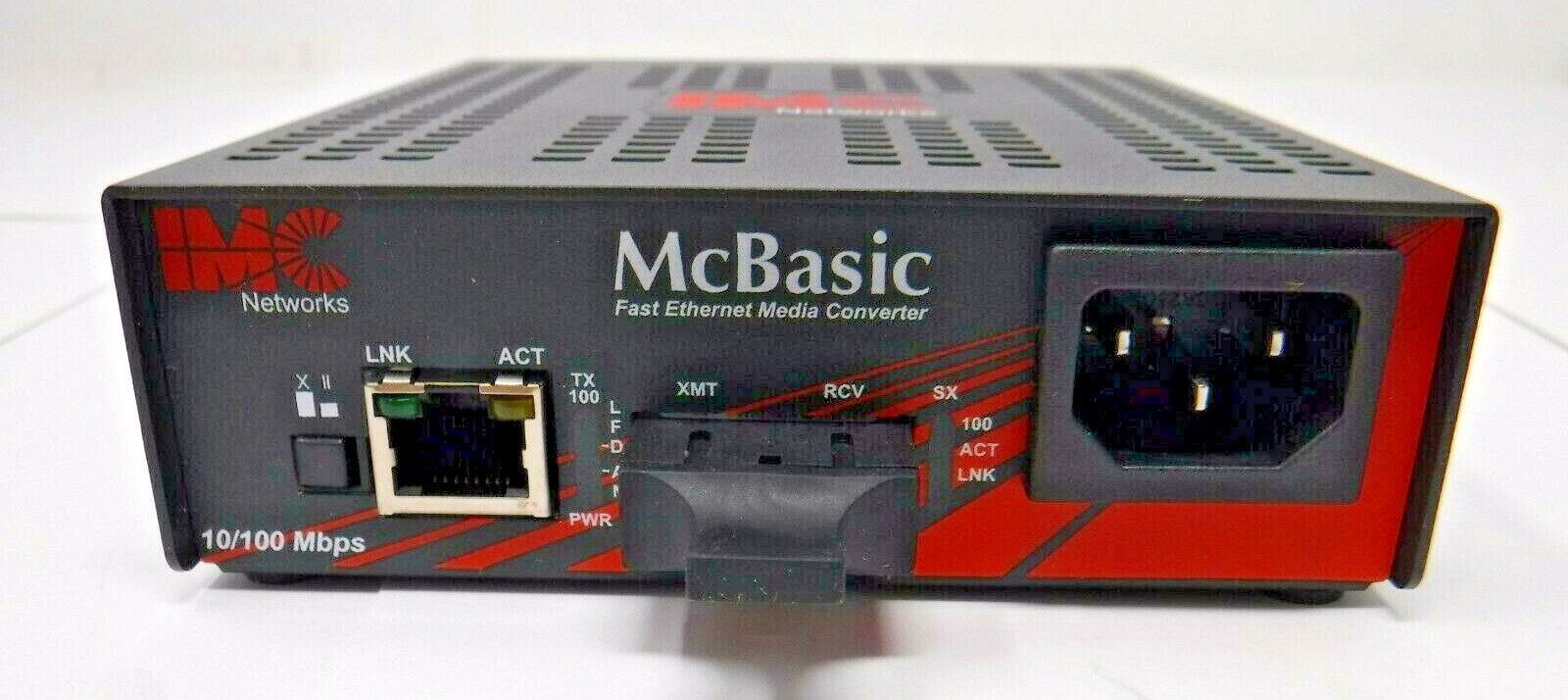 IMC 855-10263 McBasic UTP to Fiber Media Converter 1xRJ-45 1xSC Duplex 10/100