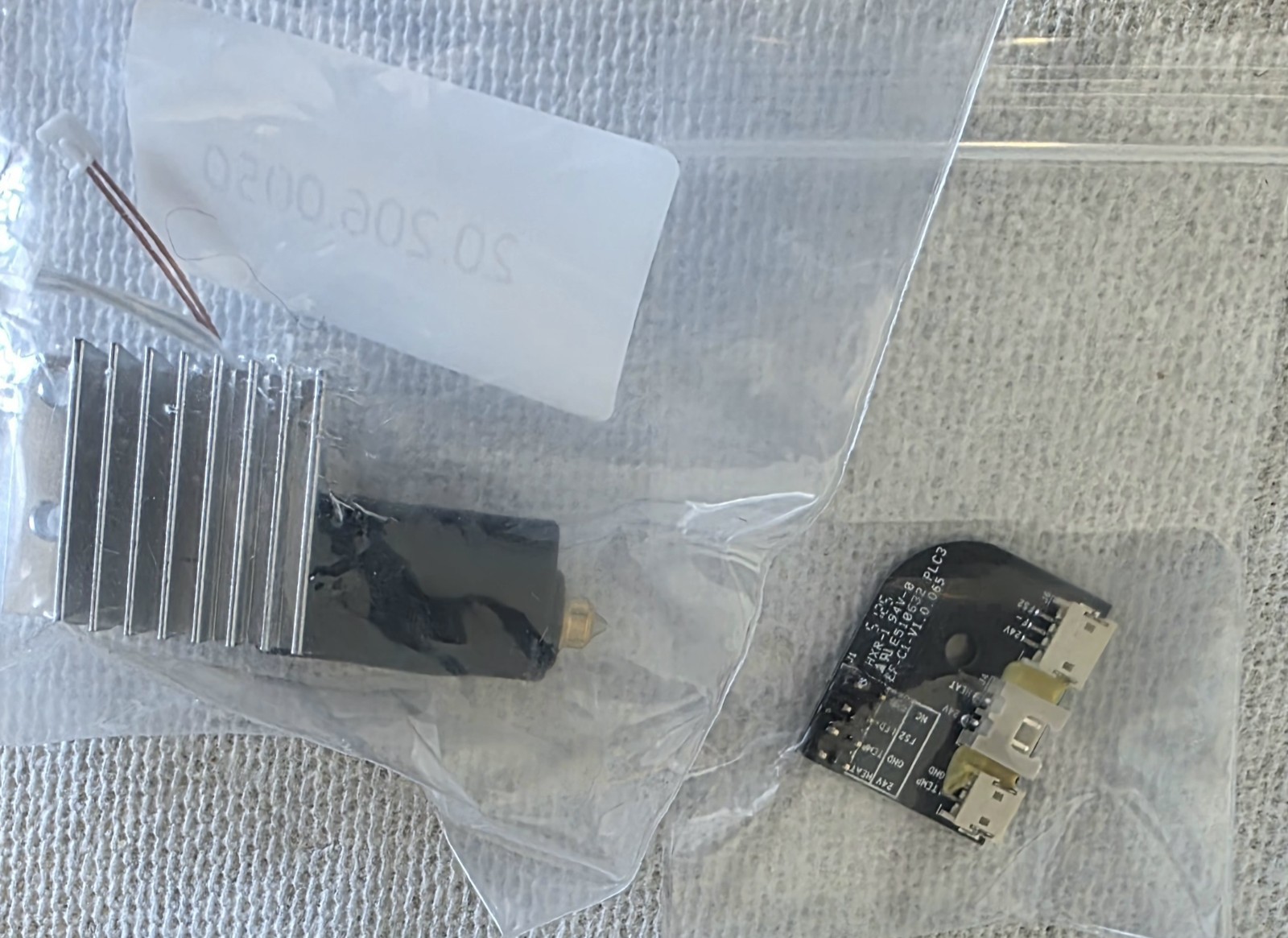 ELEGOO Centauri Hotend Heating Block Kit & Toolhead PCB Interface Board