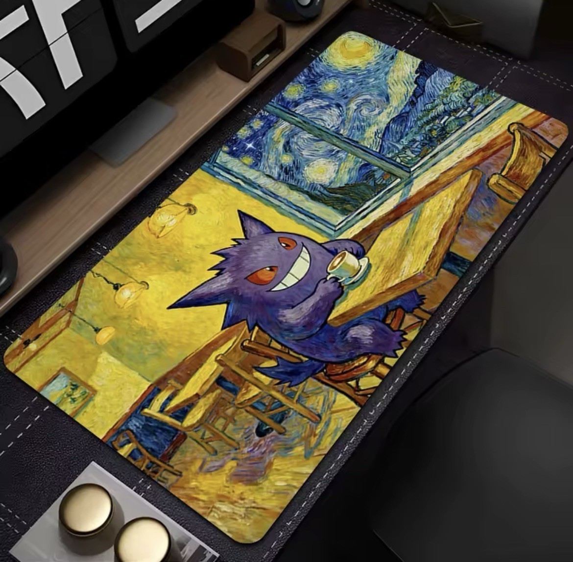 P-Pokemon-Gengar Grande Mousepad Large Gaming Mouse Pad