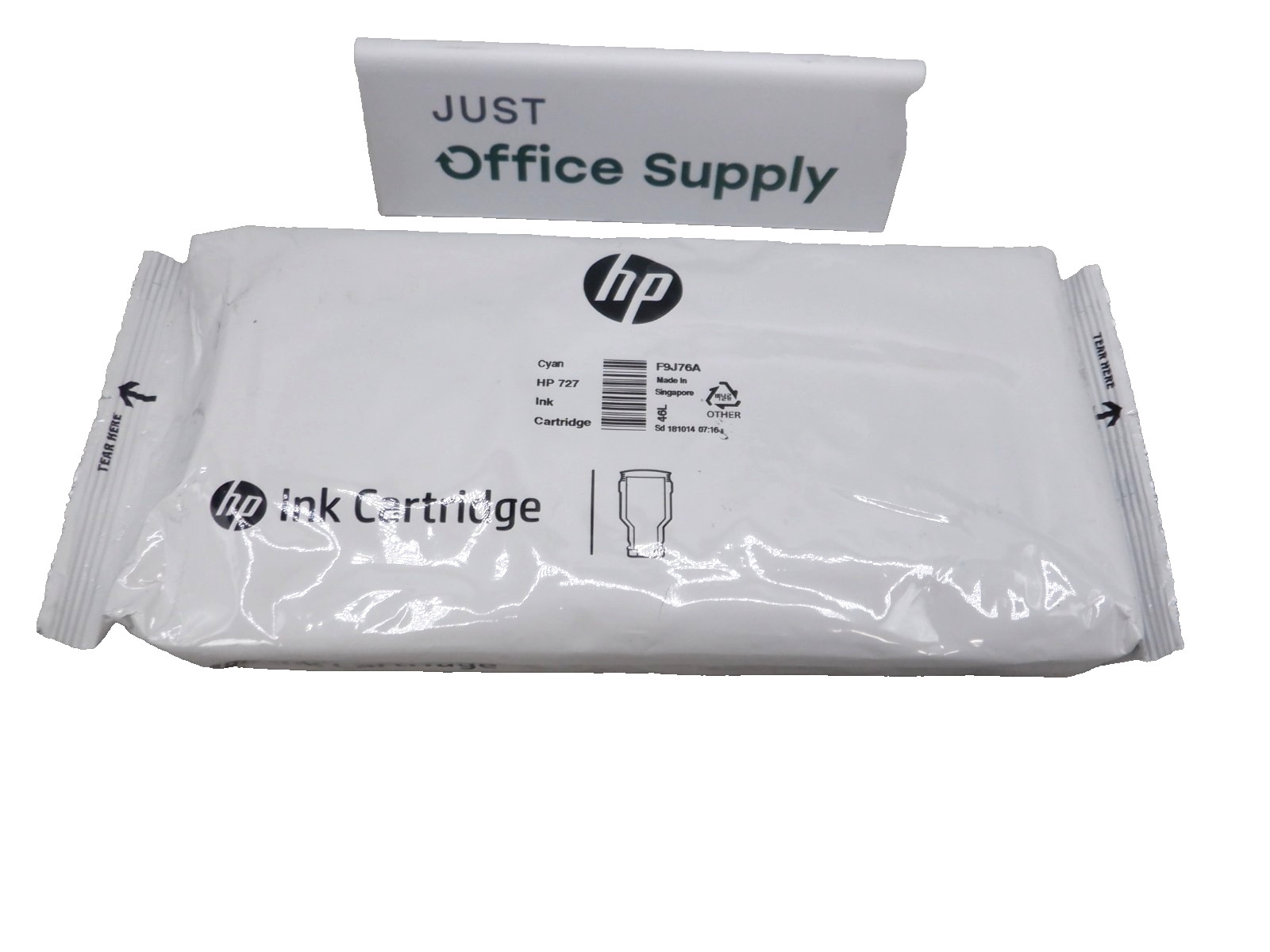 Genuine HP 727 F9J76A Cyan 300ml Bright Office Ink Cartridge