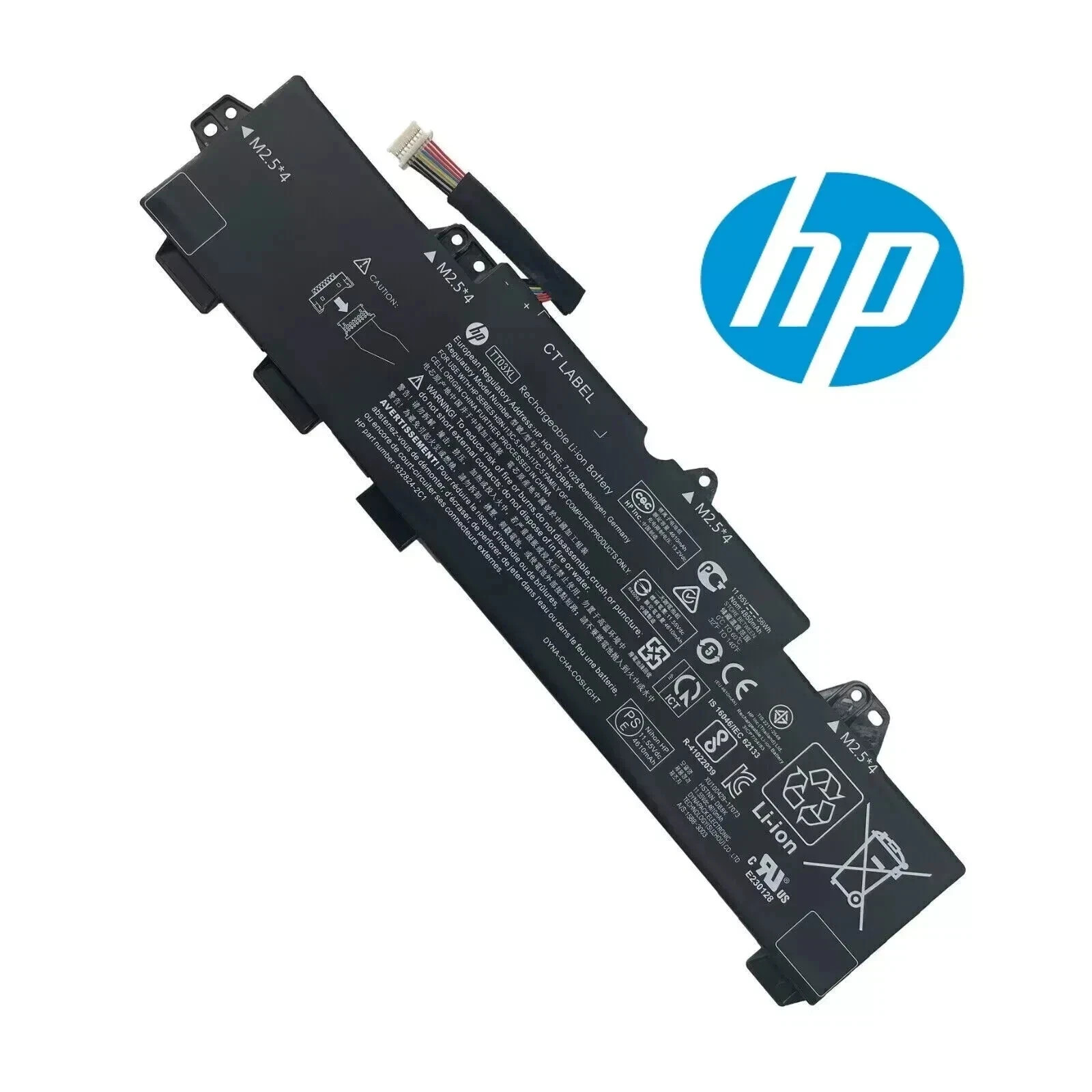 OEM Genuine TT03XL Battery For HP Elitebook755 850 G5 ZBook 15U G5 G6 933322-855