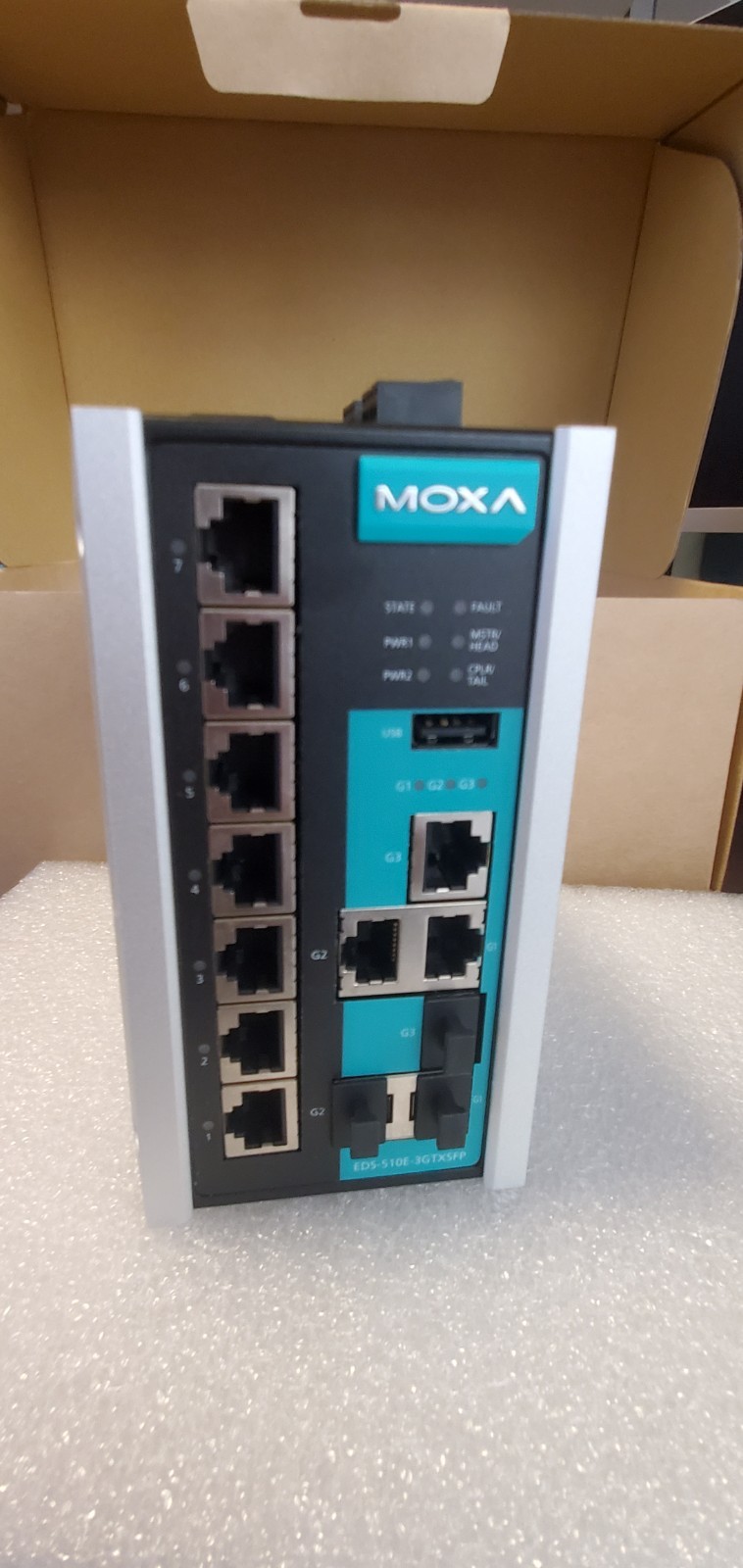 MOXA EDS-510E-3GTXSFP SWITCH