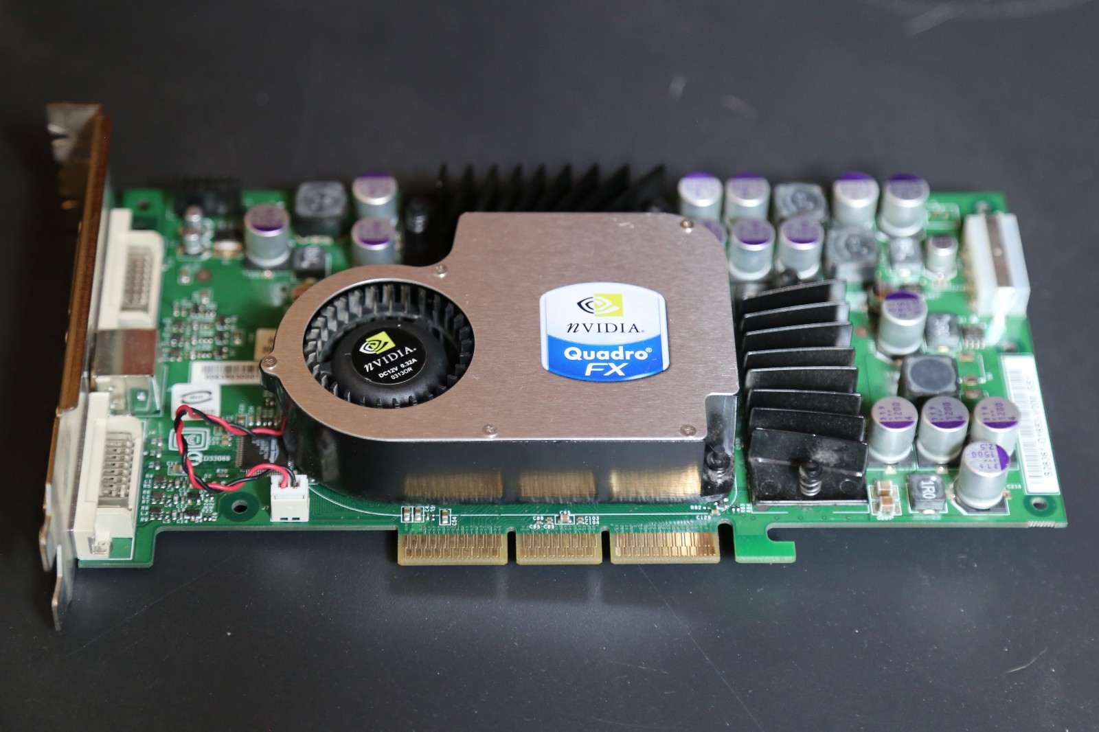 Elsa NVIDIA Quadro FX 2000 FX2000 AGP Video Graphics Card 128MB