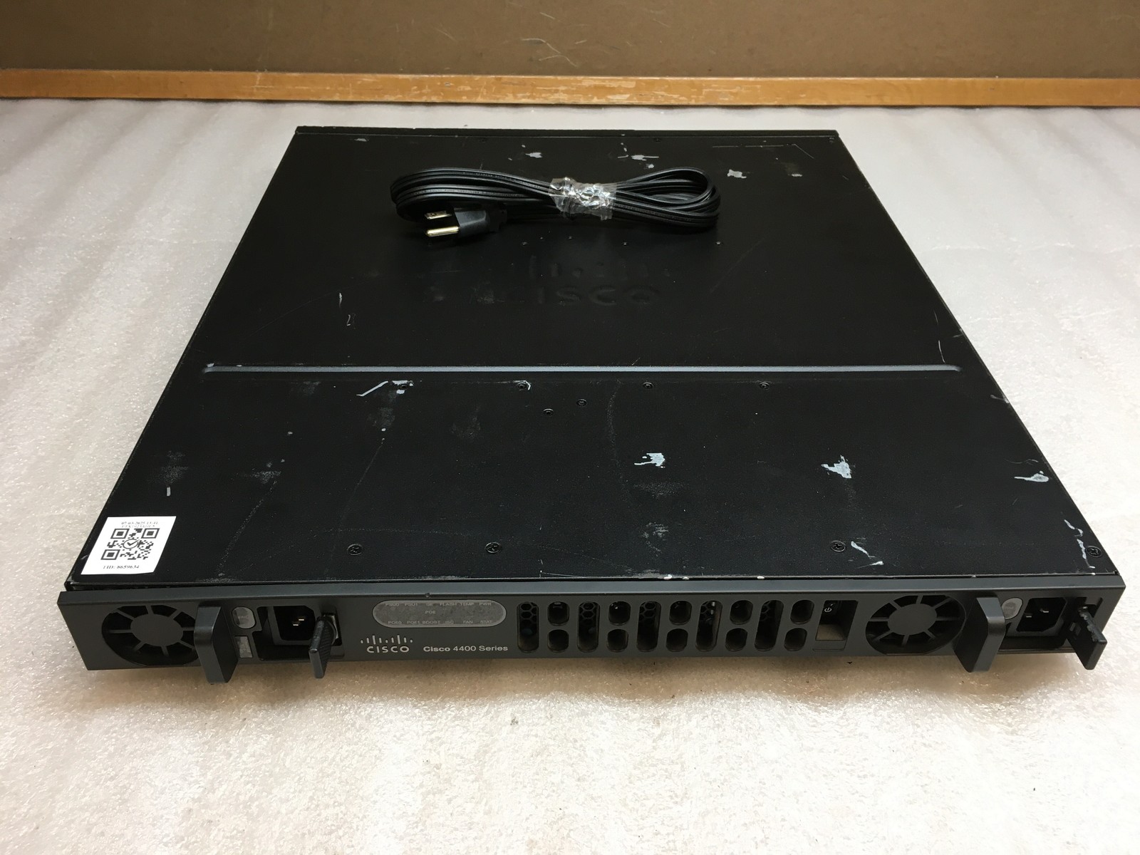 Cisco 4400 Series ISR4431/K9 Integrated Service Router with Dual PSU