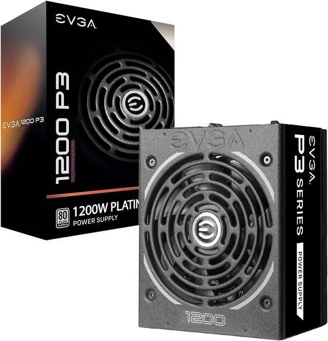 New EVGA SuperNOVA 1200 P3 ATX Modular Power Supply 1200W 24 Pin 8 Pin PCIe