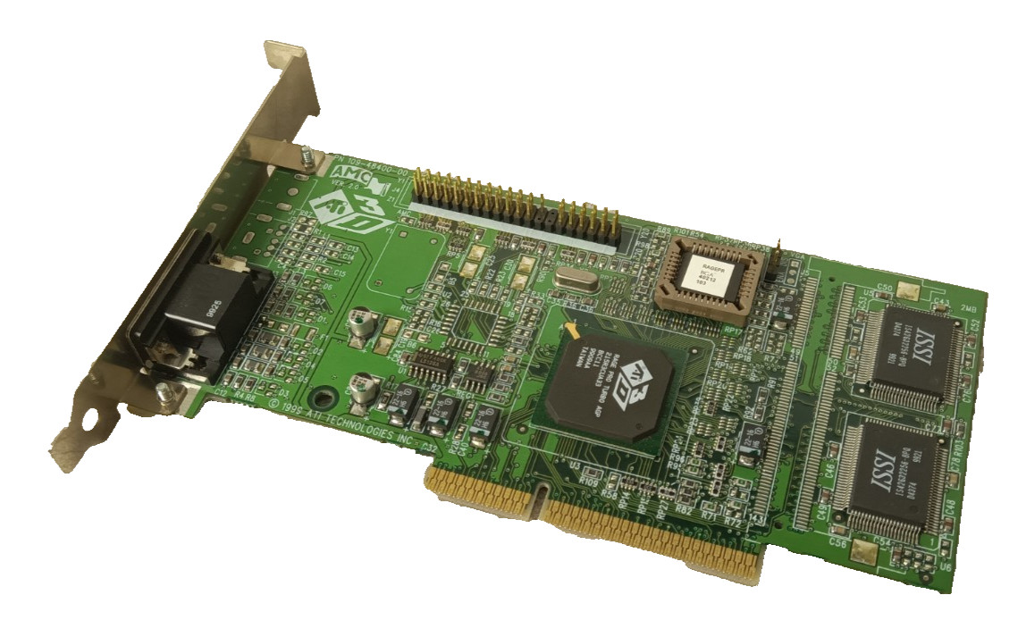 ATI Technologies PN 109-48400-00 AMC Ver 2.0 VGA Card 1999