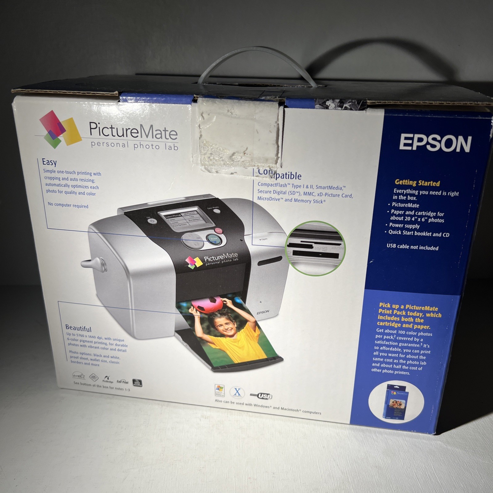 Epson PictureMate Personal Photo Lab - Brand New NOS Discontinued 
