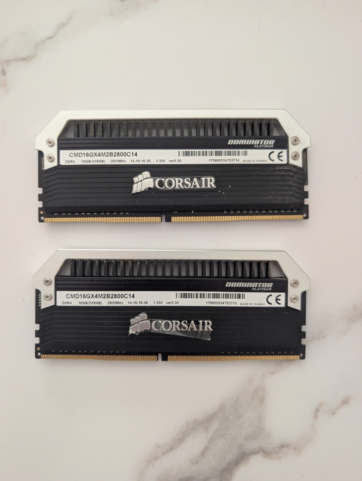Corsair Dominator Platinum 32GB (4x8GB) RAM DDR4 2800MHz 14-16-16-36