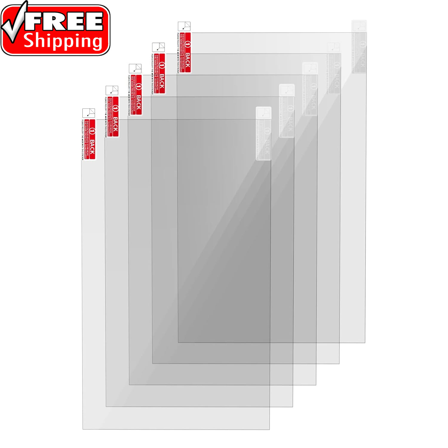 5PCS Screen Protector for Elegoo Saturn 3, Saturn 4, 3D Printer Wear-Resistant L