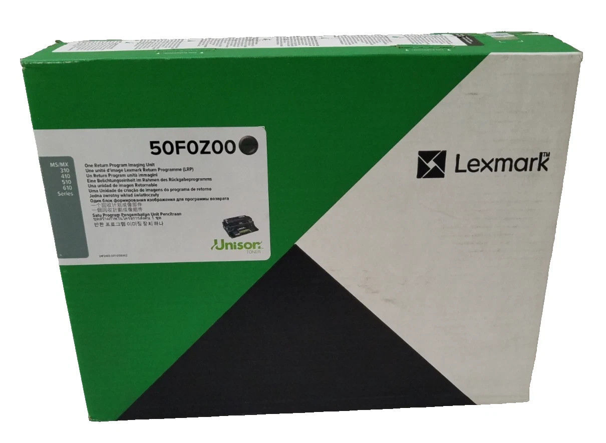 Lexmark 50F0Z00 Return Imaging Unit MS/MX 310 410 510 610 - BLACK TONER