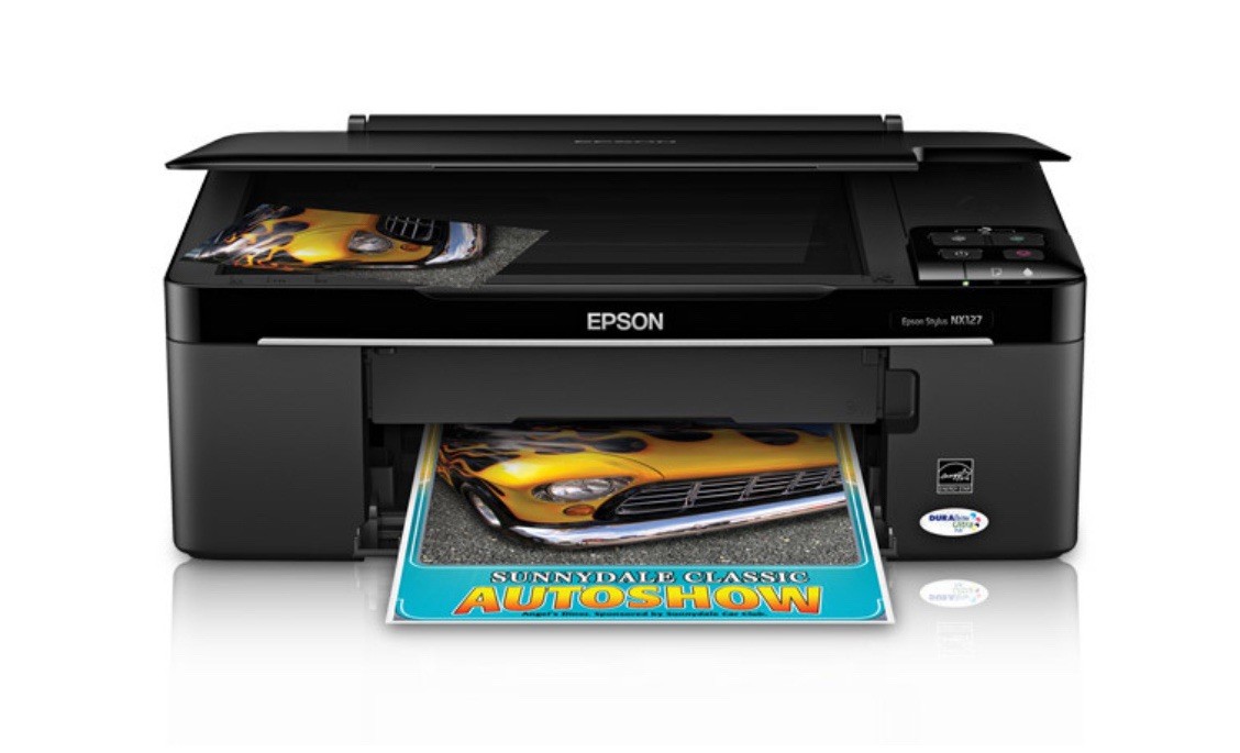 Epson Stylus NX127 All-In-One Inkjet Printer - Print, Scan, Copy - New In Box