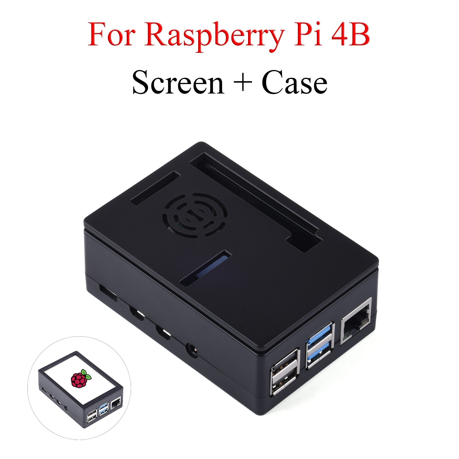 3.5 Inch Touch Screen 480*320 ABS Case Enclosure For Raspberry Pi 4 Model B