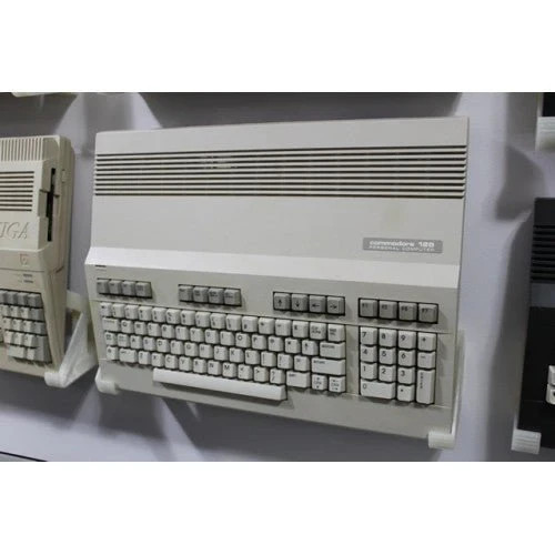 Commodore 128 Presentation Stand and Wall Mount