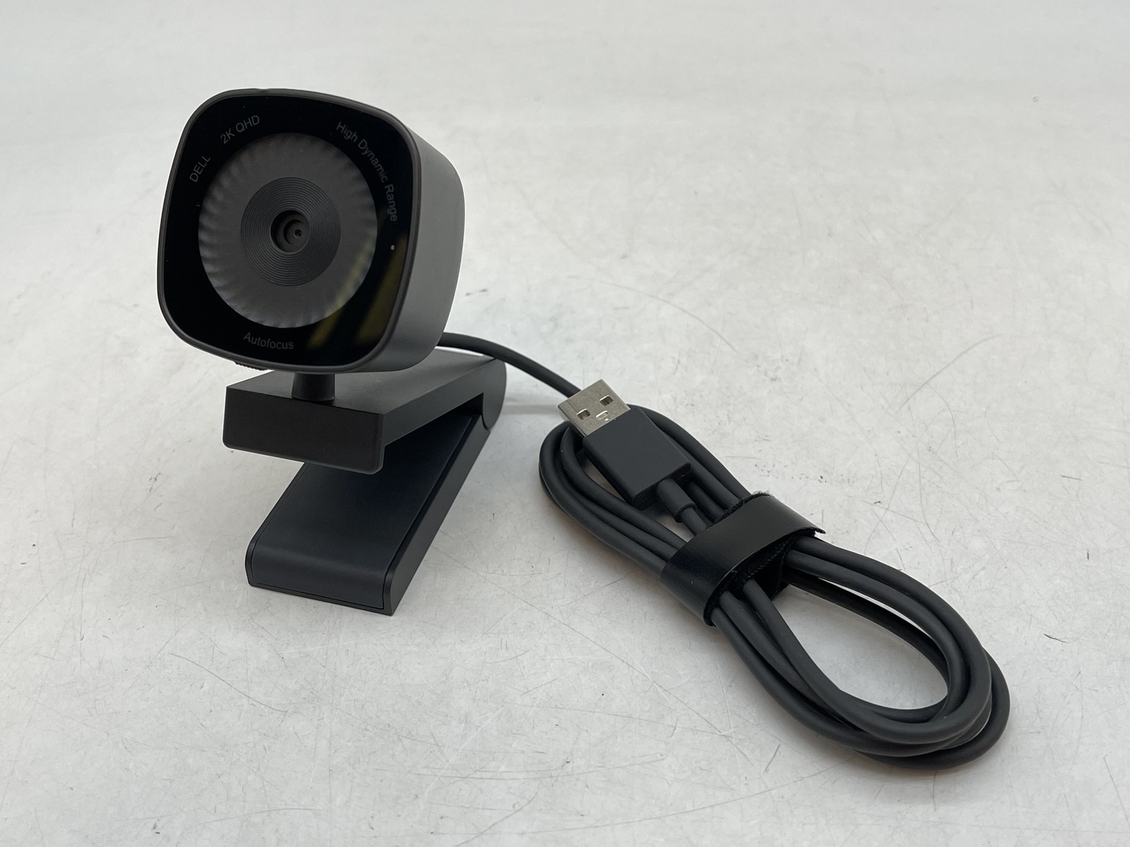 Dell Webcam Camera WB3023t 2K QHD 1440p Video Black 
