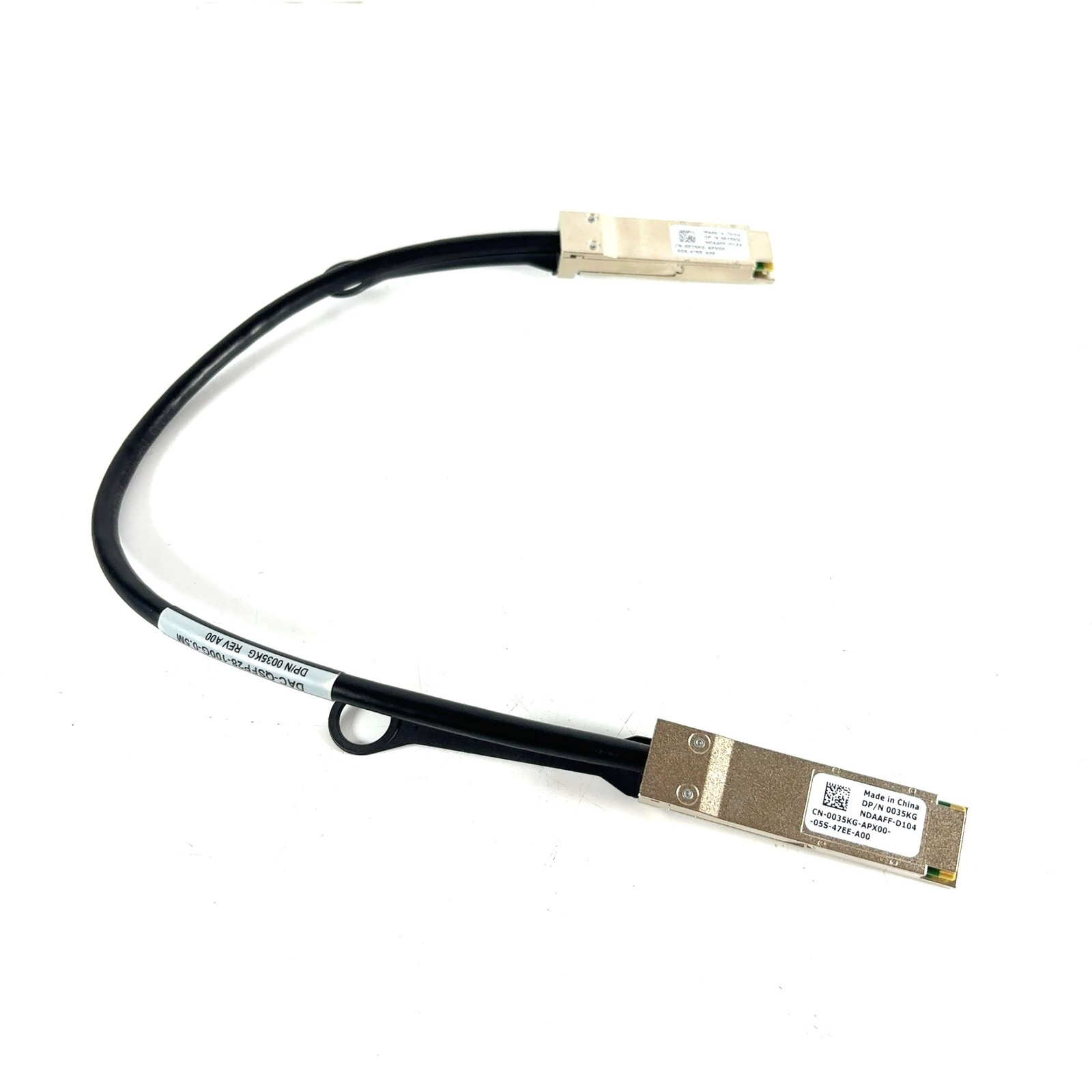DELL OEM EMC DAC-QSFP28-100G-0.5M 0035KG CABLE