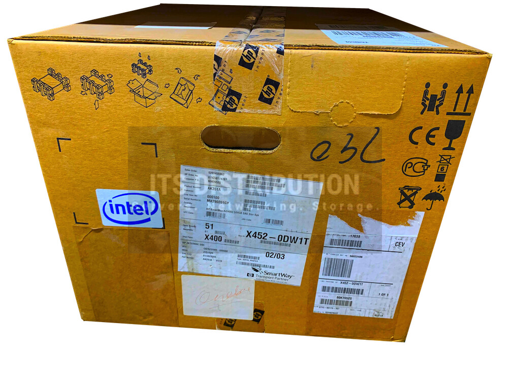 AK351A I HP AiO400t 584GB SAS SmartBuy Storage System NEW SEALED