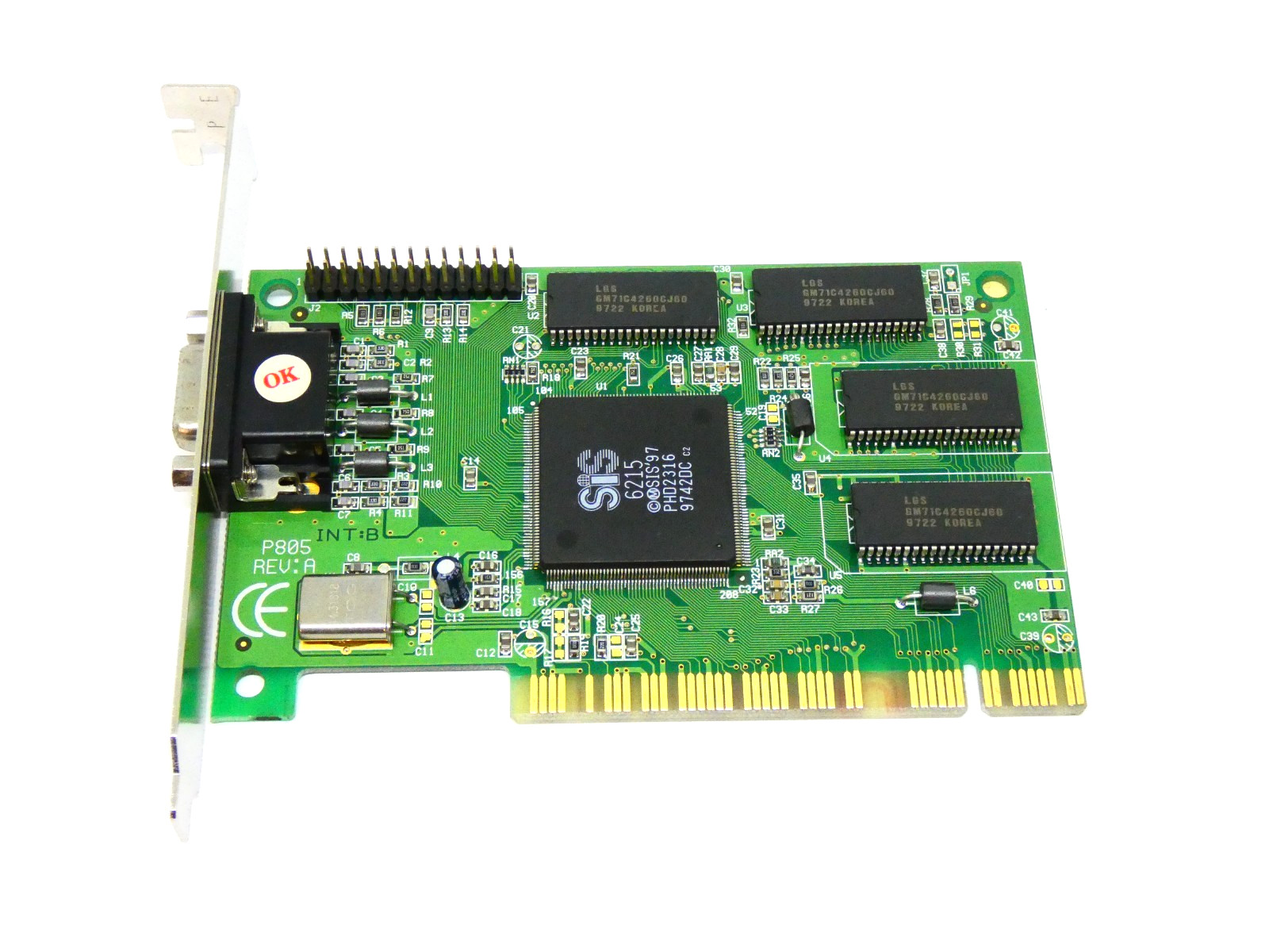 SIS 6215 2MB VGA Card - AGP Slot