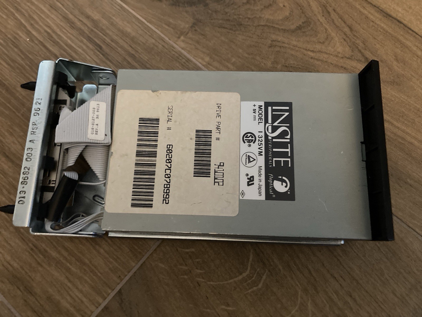Silicon Graphics SGI Indigo2 INSITE I325VM Floptical Drive + SCSI Sled Tray Rare