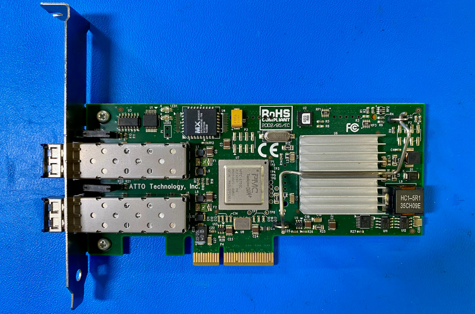 ATTO Technology-FC42ES 4Gb/s Fibre Channel PCI Express Card 