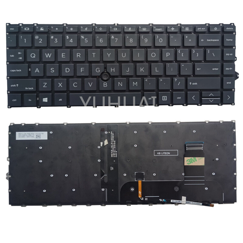 Laptop US Keyboard For HP HP ZBook Firefly 14 G8 14 G7 BACKLIT