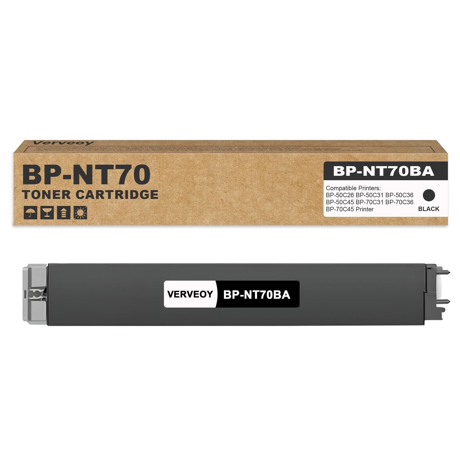 BPNT70 BPNT70BA High Yield Black Toner Cartridge for BP50C26 BP50C31