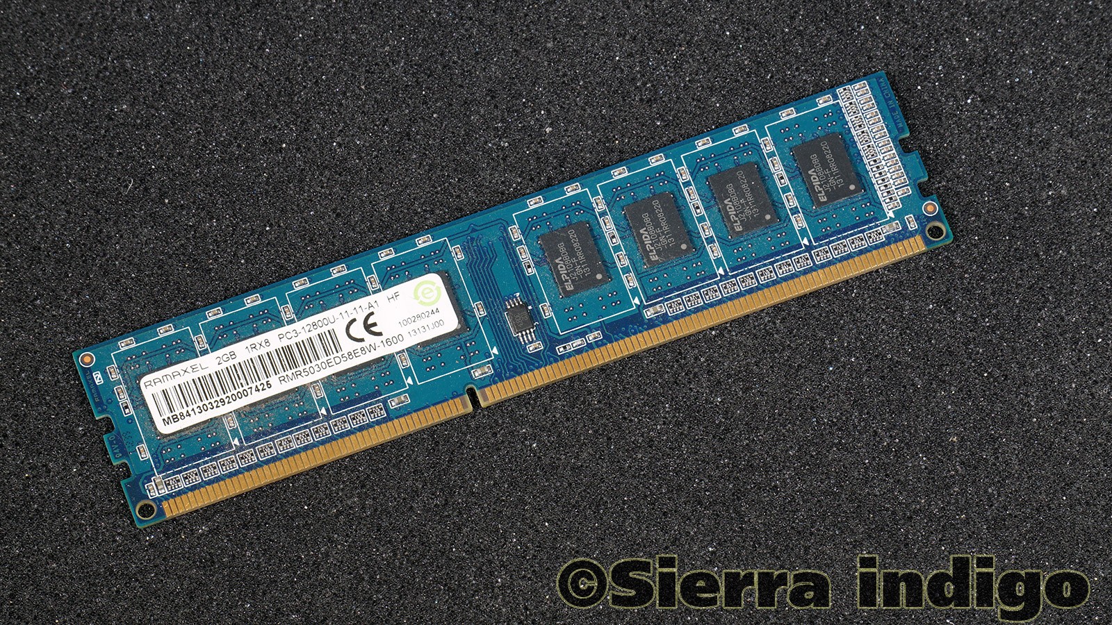Ramaxel RMR5030ED58E8W-1600 PC3-12800U-11-11-A1 2GB 1RX8 Memory RAM DDR3-1600MHz