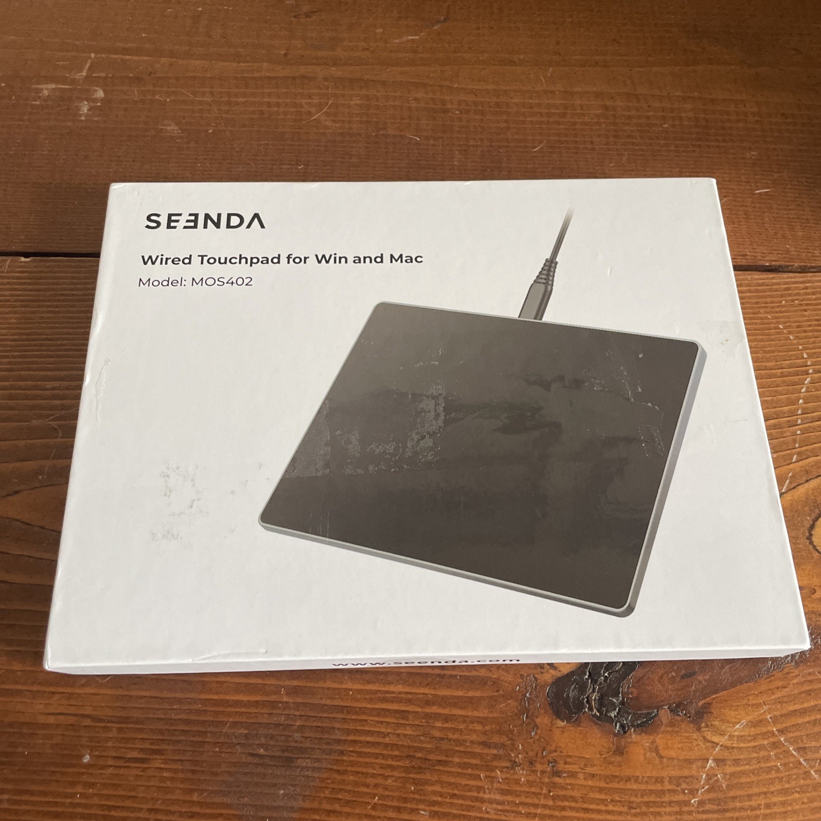 seenda Multi-Touch Trackpad, Tempered Glass Surface with High Precision