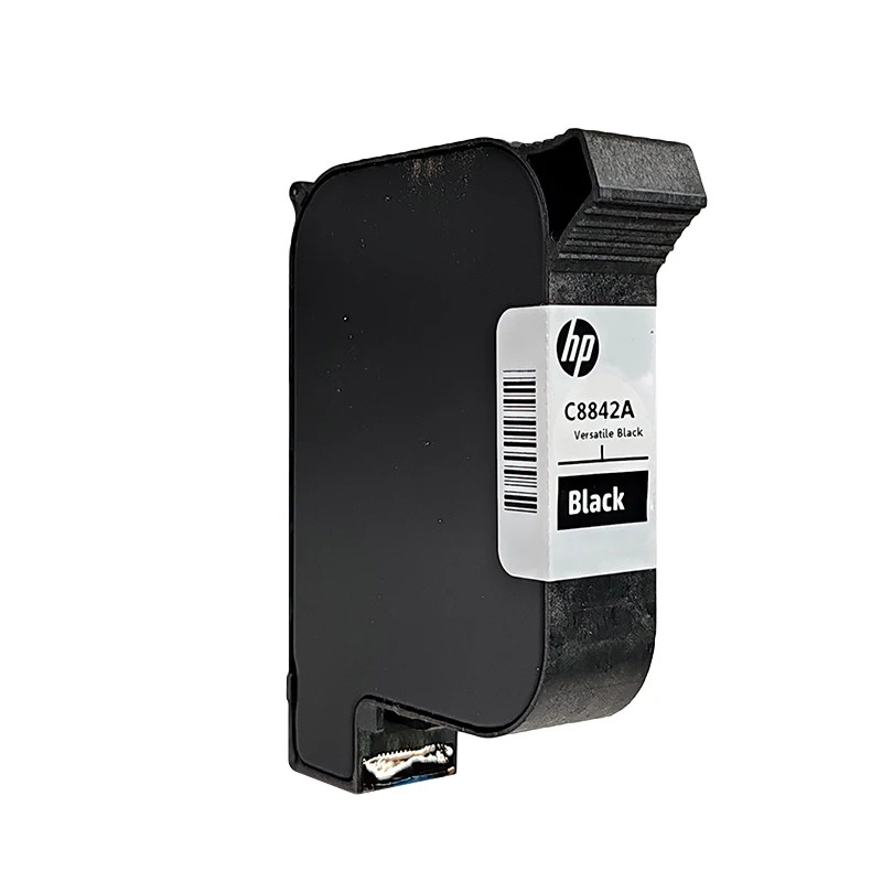 C8842A 12.7mm Height Ink Cartridge For HP Black Solvent Ink Handheld Printer