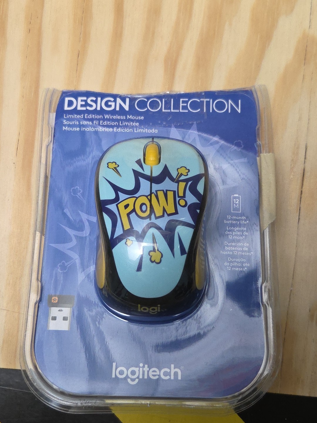 Open Box Logitech Design Collection Limited Edition Wireless Mouse 910-006122