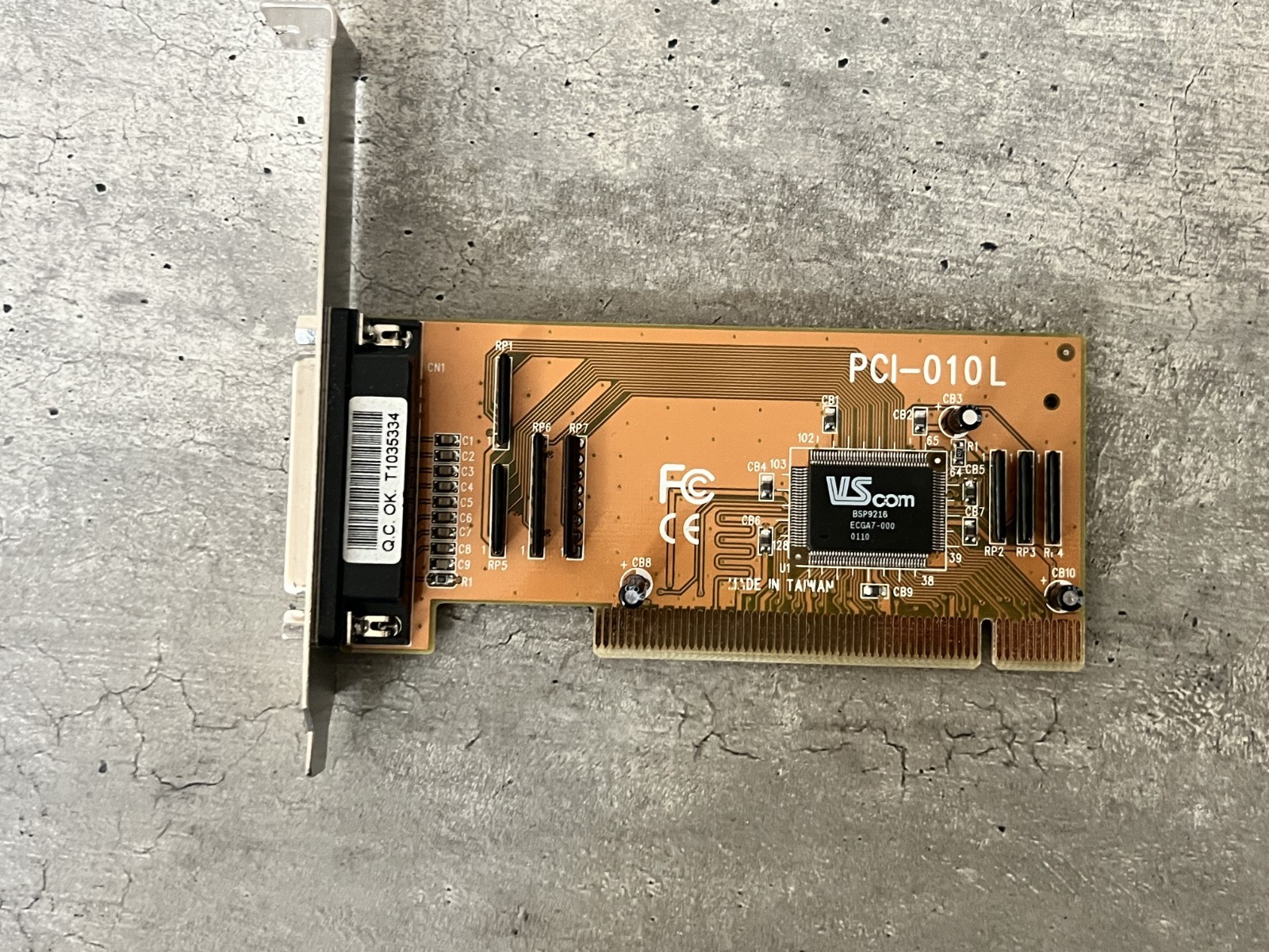 Vision Systems VScom PCI-010L PCI Parallell Controller  Card HP Pavilion 8275