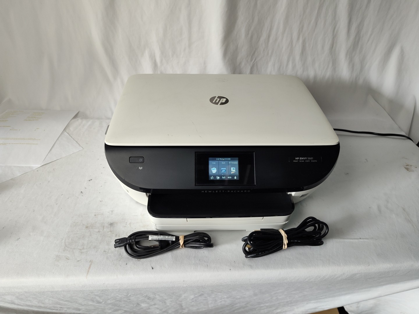 HP Envy 5661 All-In-One Printer: Print/Color/Scan/Copy Tested Pge Count 143 Only