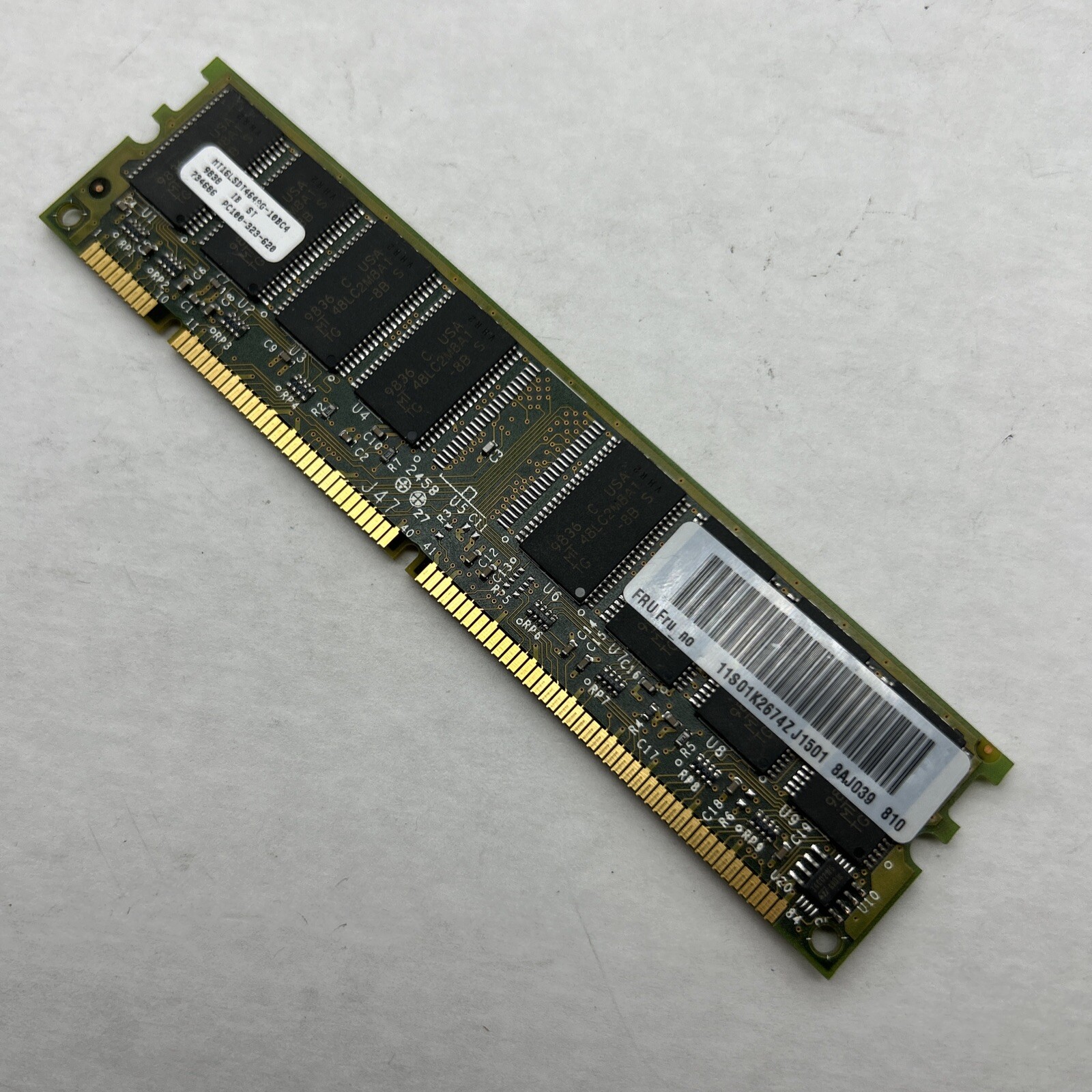 32MB PC100 168-Pin SDRAM DIMM Desktop Memory 4x64 PC-100 IBM