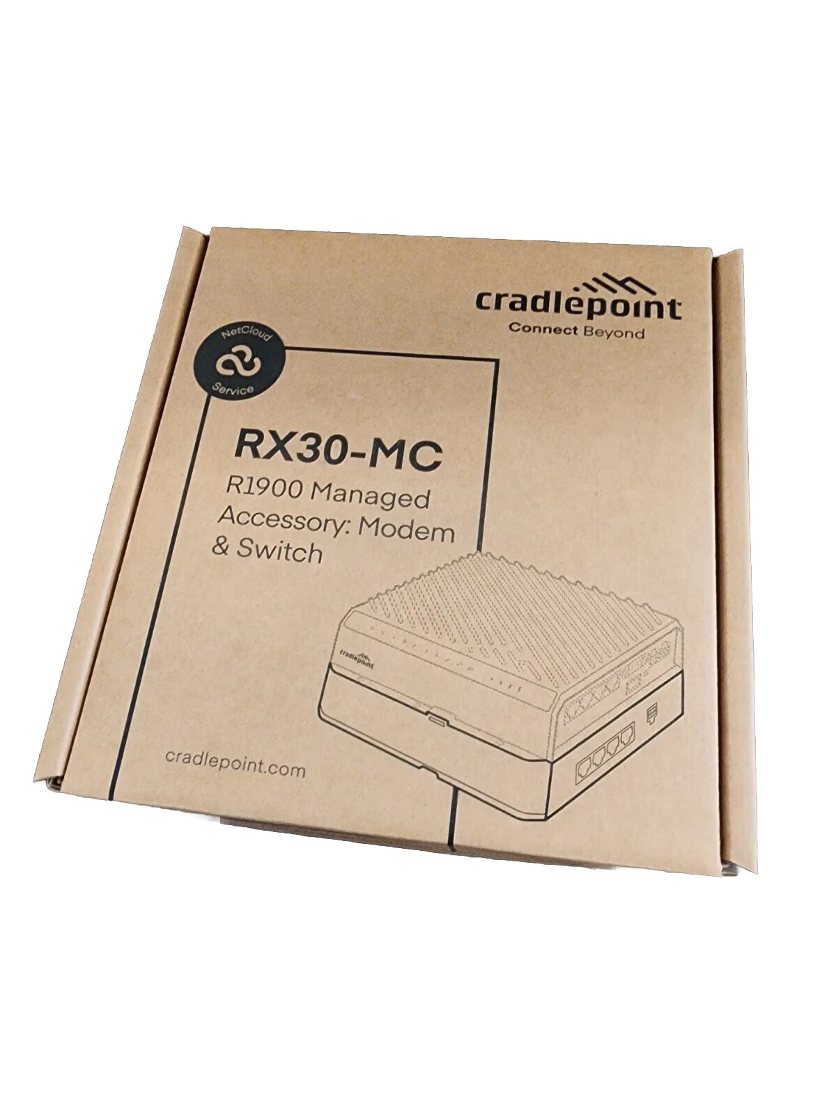 Cradlepoint RX30-MC R1900 Managed Accessory: Modem & Switch MB-Rx30-MC