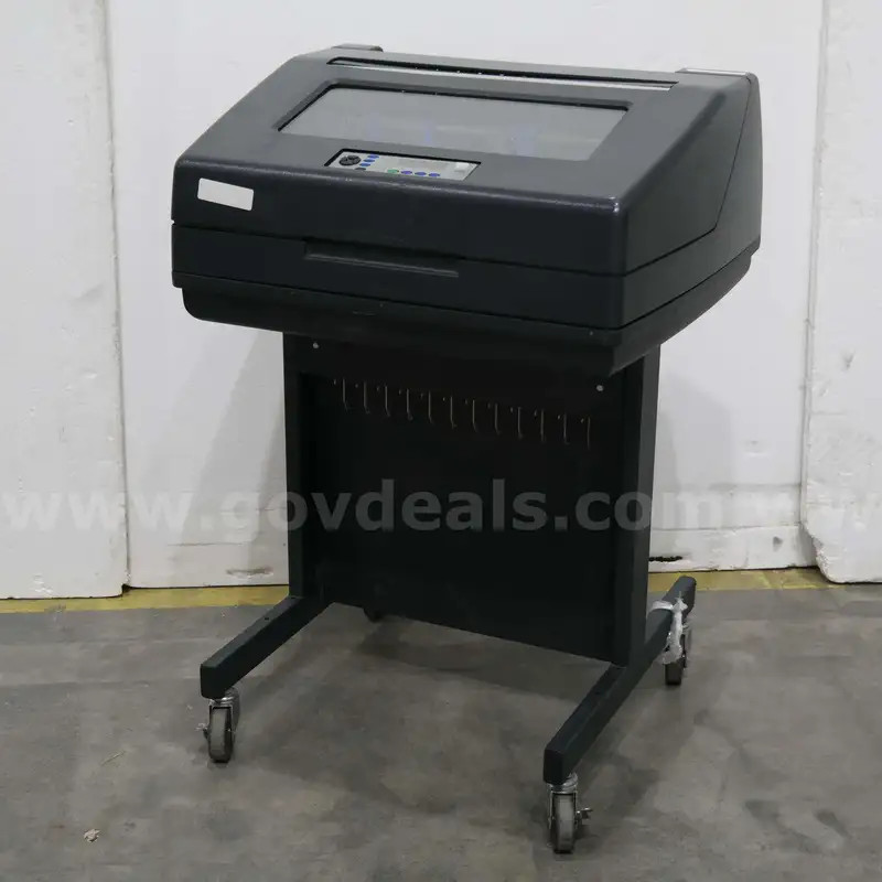 Printronix P7010 Pedestal Line Matrix Printer.