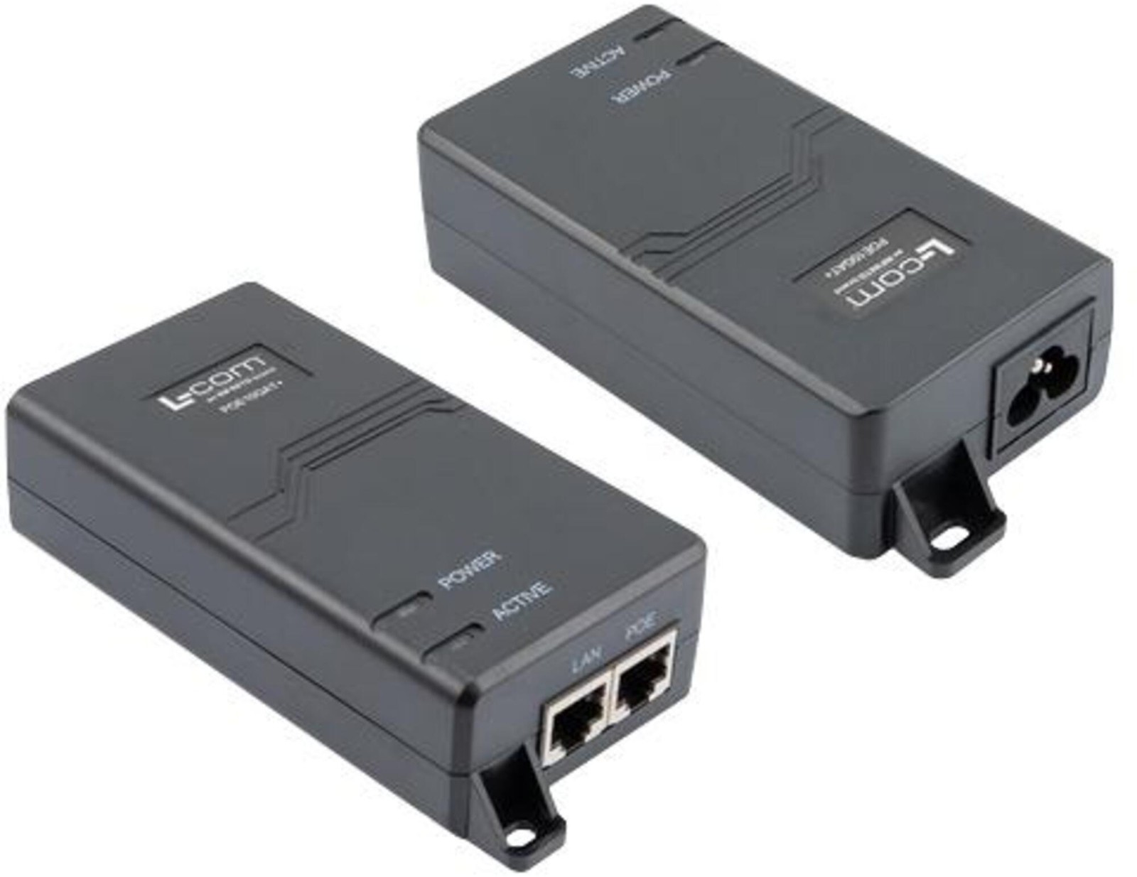L-Com / Infinite Electronics - POE10GAT+ - POE+ Midspan Injector, 1 Port Power