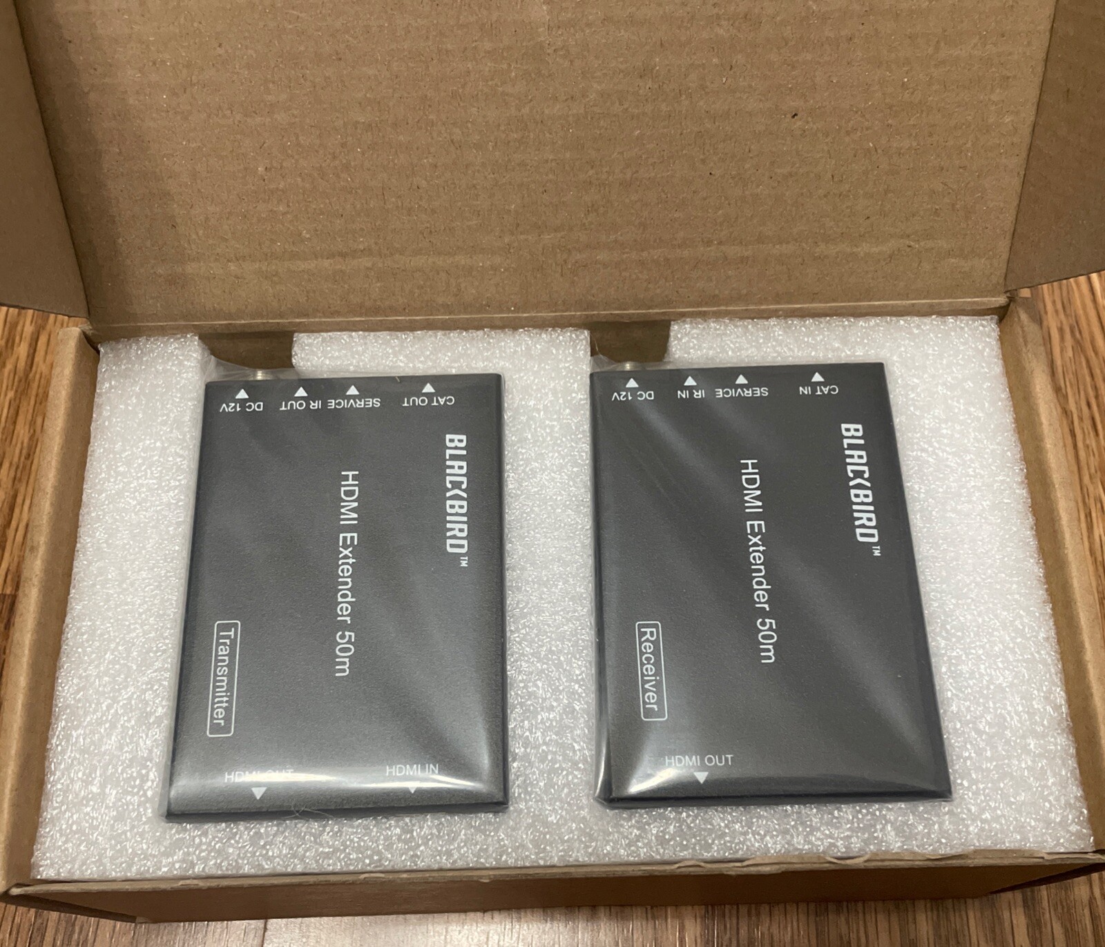 Monoprice Blackbird 4K HDMI Extender 50M Extension to 164 Feet, Bi-Directional