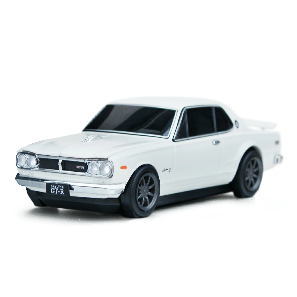 CAMSHOP Nissan Skyline 2000GT-R KPGC10 Hakosuka Bluetooth Mouse White R87243564