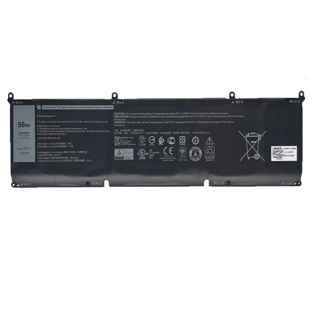 NEW GENUINE Dell XPS 15 9500 BATTERY 56WH 11.4V DVG8M TYPE 8FCTC